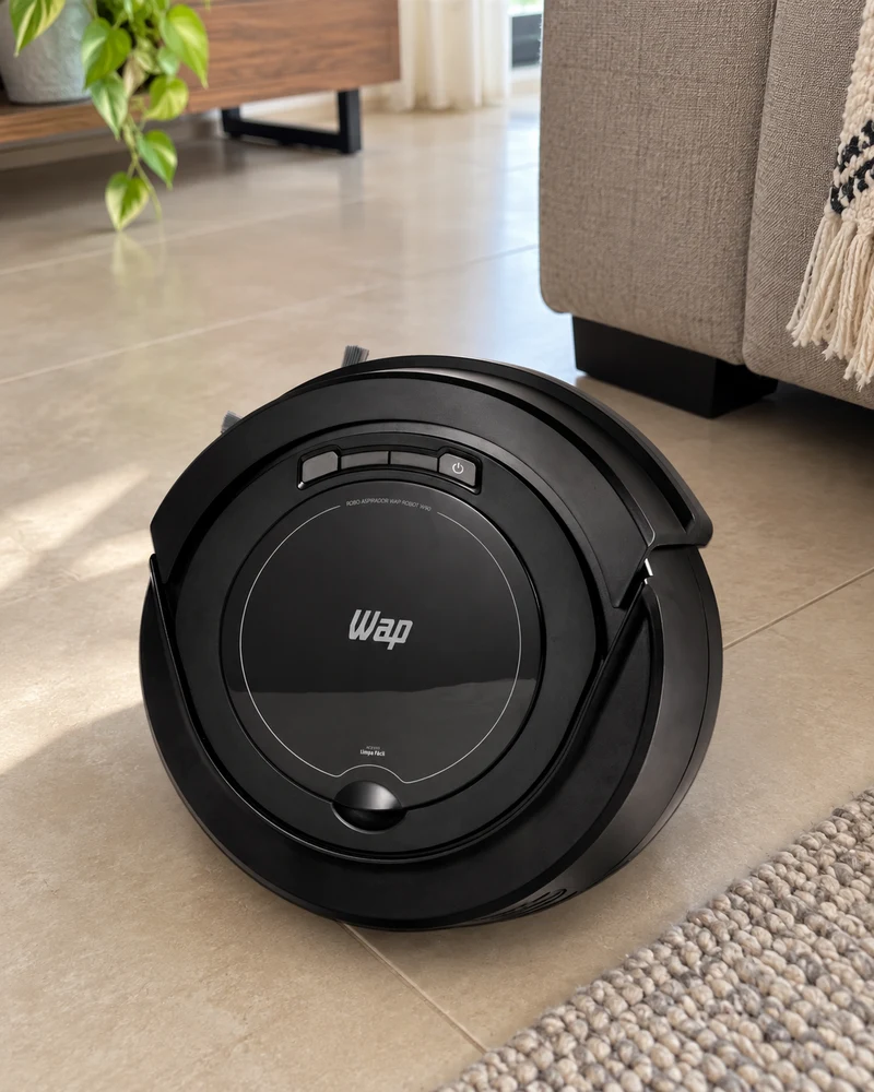WAP Robot W90 em ambiente doméstico