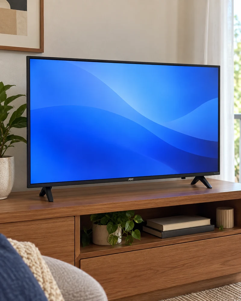 AOC 32S5155/78G em ambiente doméstico
